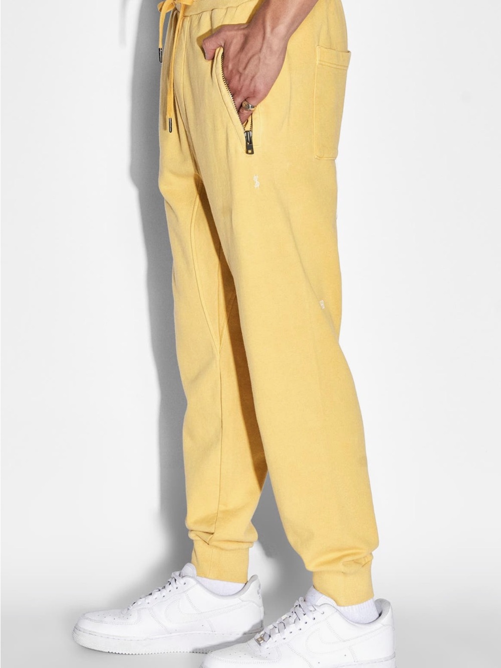 Ksubi Yellow Drawstring Jogger Pants